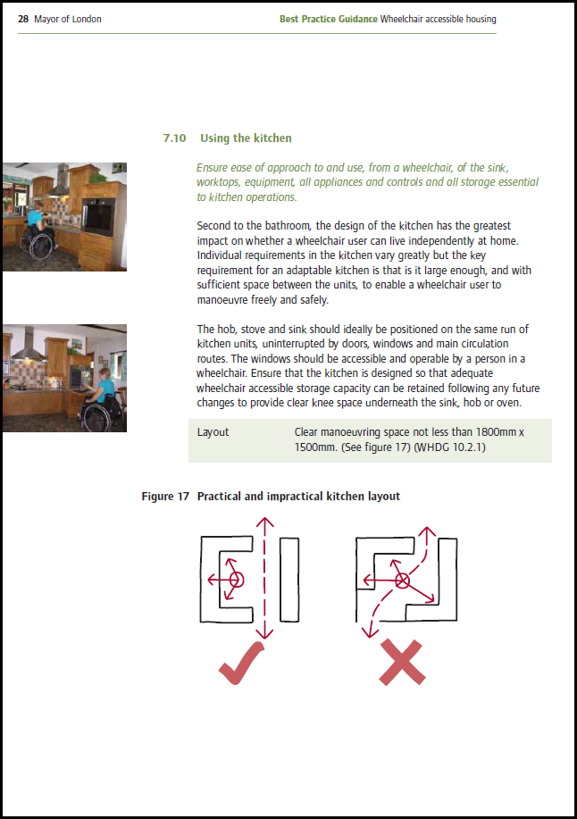Wheelchair Housing Guide extract